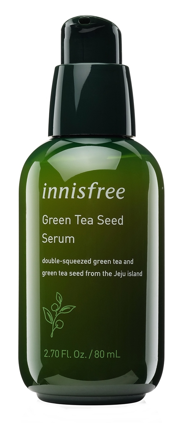 Innisfree the Green Tea Seed Serum увлажняющая сыворотка для лица.