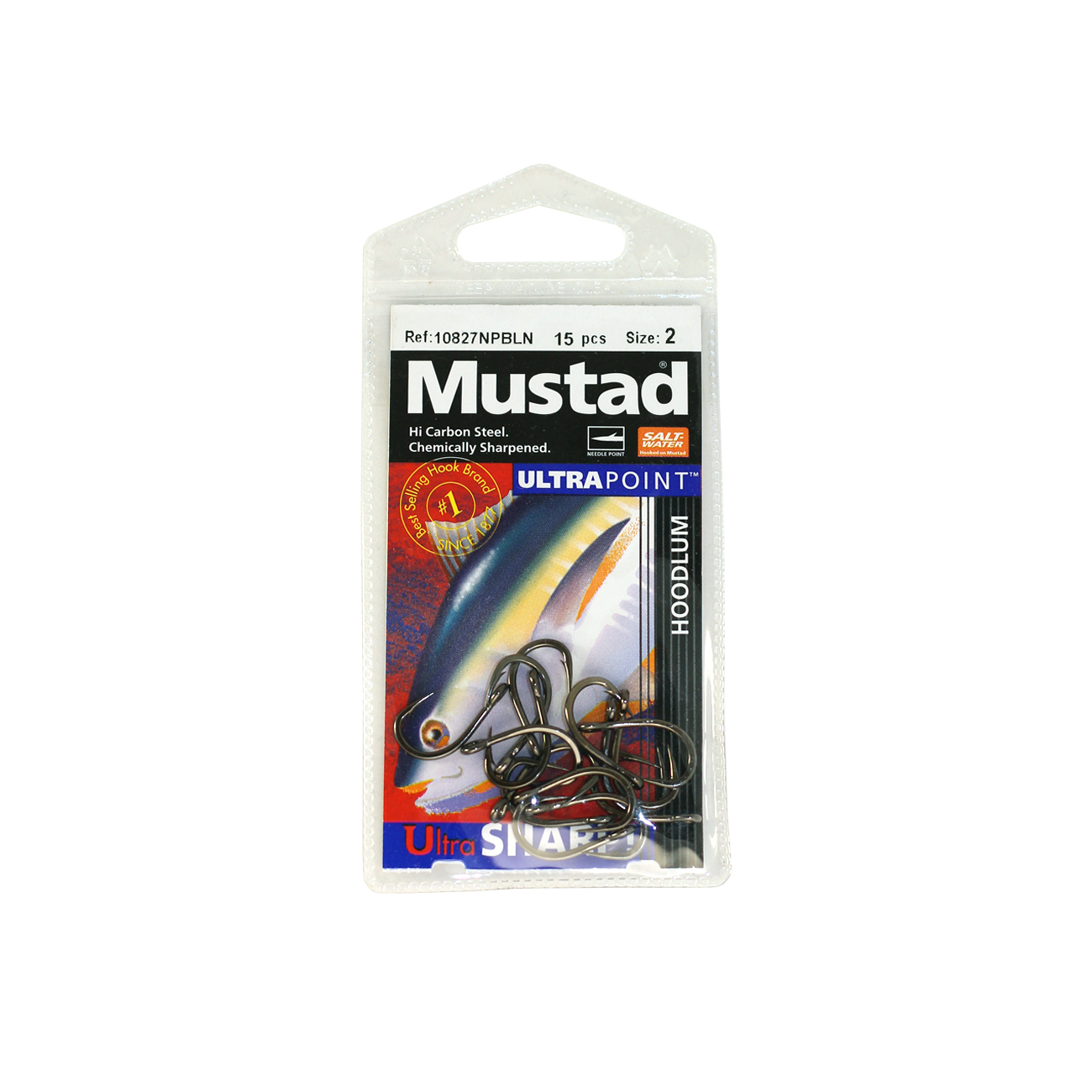 Крючок рыболовный Mustad R30-94833 №10 16мм DRY 2XF/STD 25шт