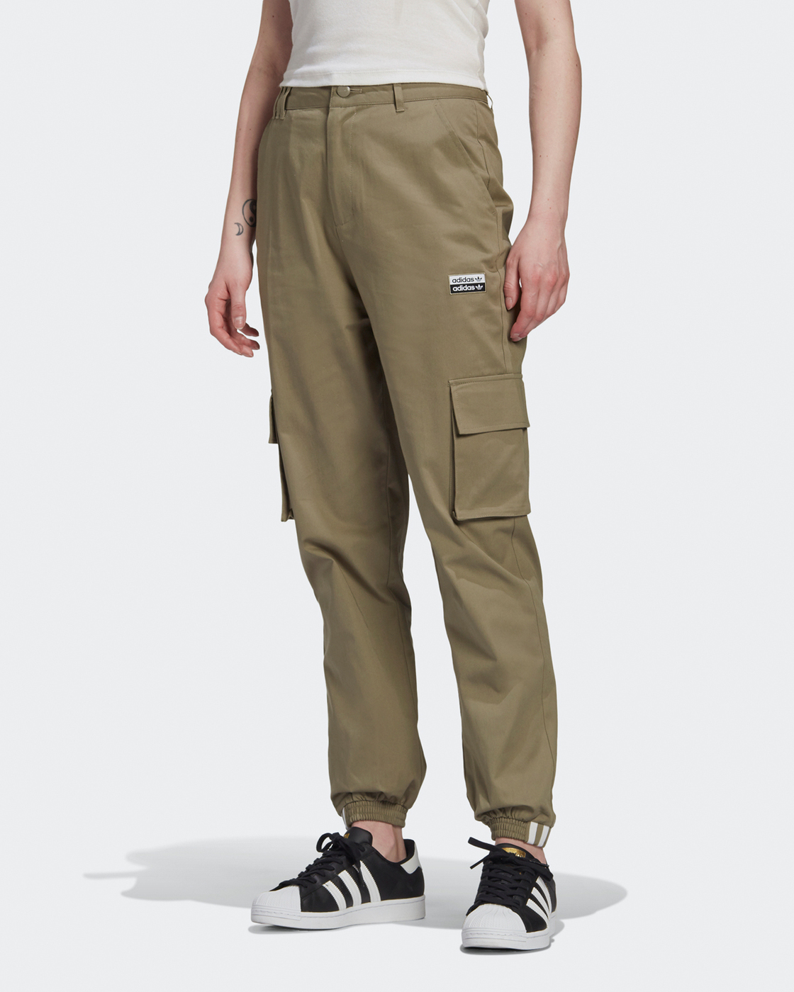 Adidas cargo sale pants women