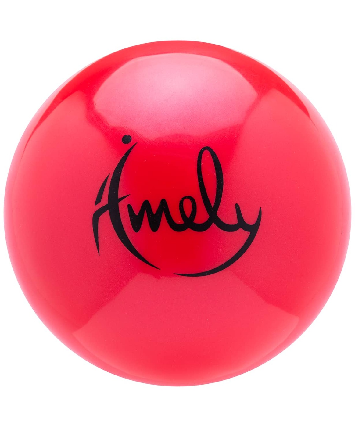 Мяч для художественной гимнастики Amely, 19 см, красный  по .