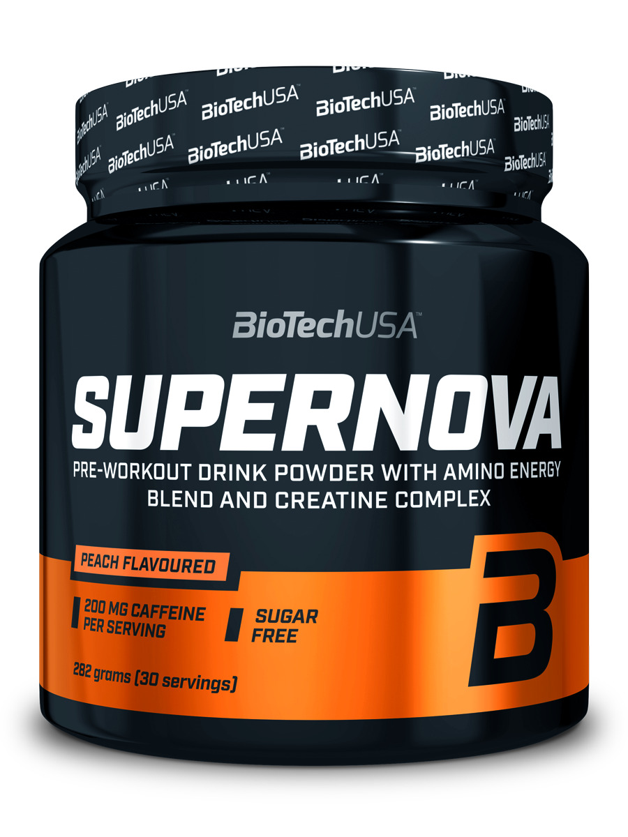 Предтренировочный комплекс BiotechUSA Super Nova 282 г. персик