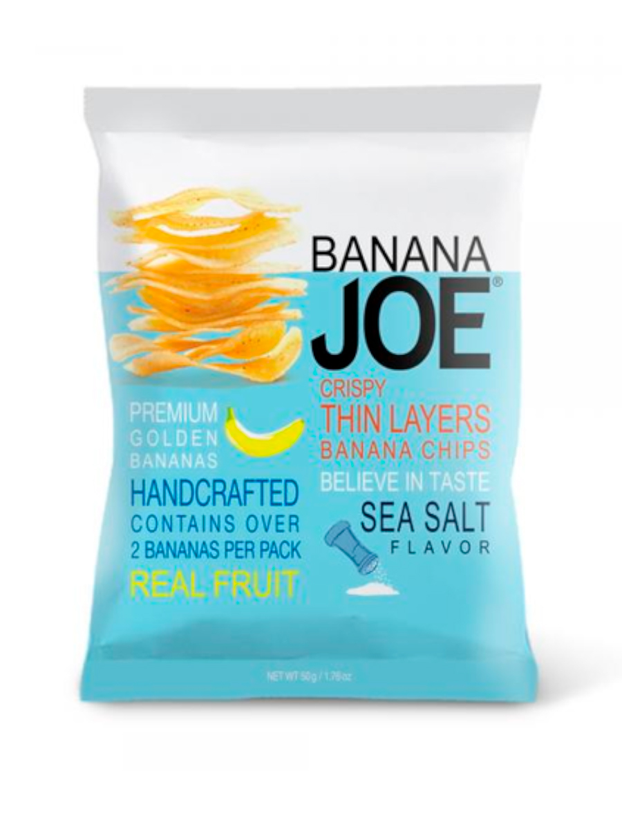 Банановые чипсы с морской солью, ТМ Banana Joe — купить в интернет