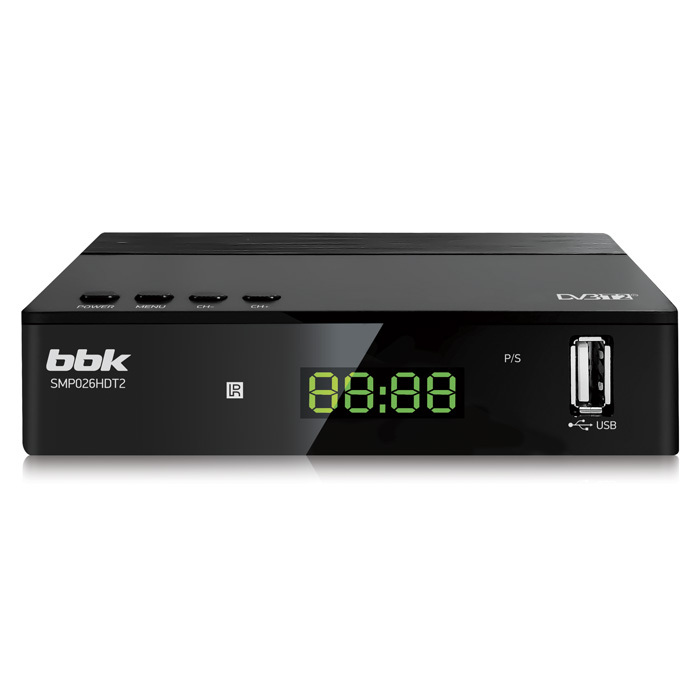 ТВ ресивер BBK SMP026HDT2 , черный — купить в интернет-магазине OZON с ...