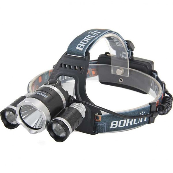 Фонарь налобный BORUIT RJ-3000 - купить по выгодной цене в интернет ...