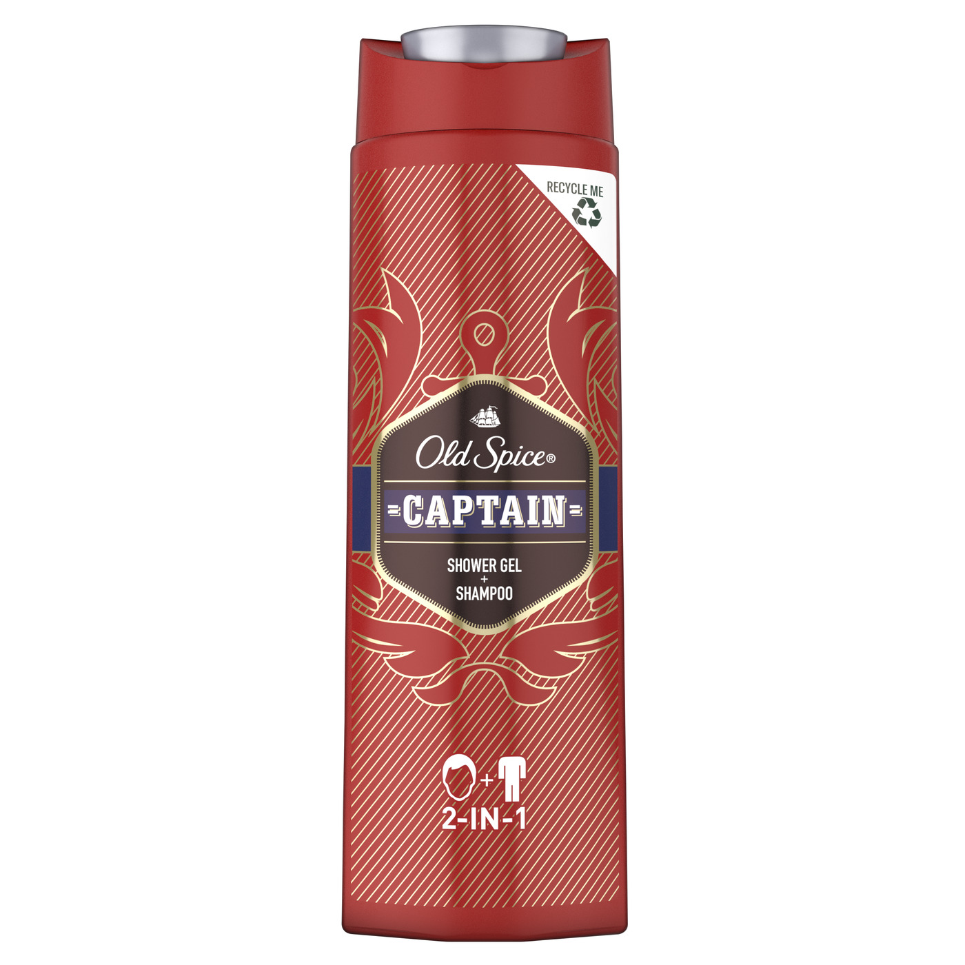 Характеристики Old Spice Captain Гель для душа и шампунь 2в1 Old Spice