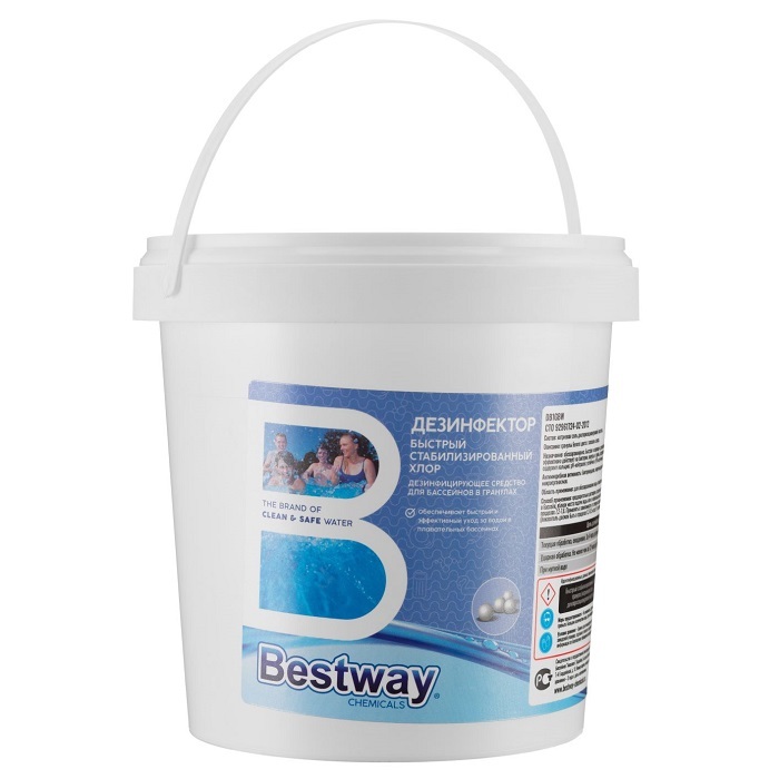 "Дезинфектор Bestway" Дезинфицирующее средство для бассейнов в гранулах