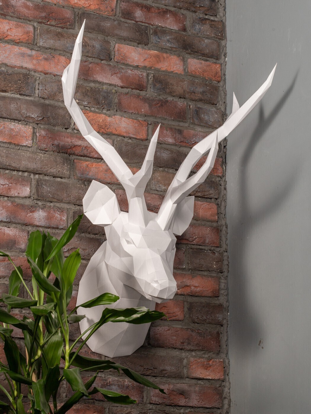 Оригами голова оленя на стену (40 фото) » идеи в изображениях смотреть онлайн и скачать бесплатно
