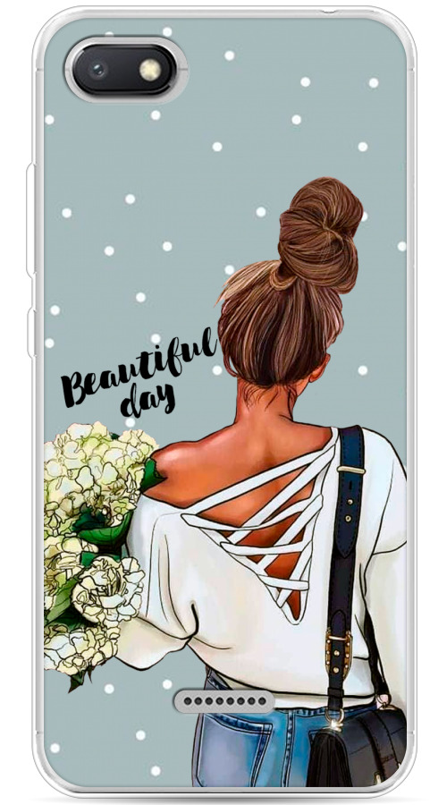 Силиконовый чехол Beautiful day на Xiaomi Redmi 6A / Сяоми Редми 6A