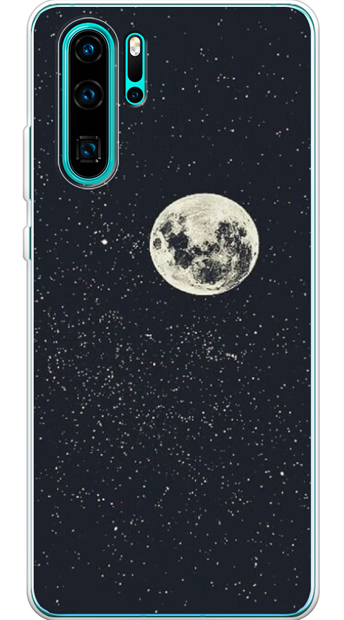 Силиконовый чехол Полнолуние на Huawei P30 Pro / Хуавей P30 Pro ...
