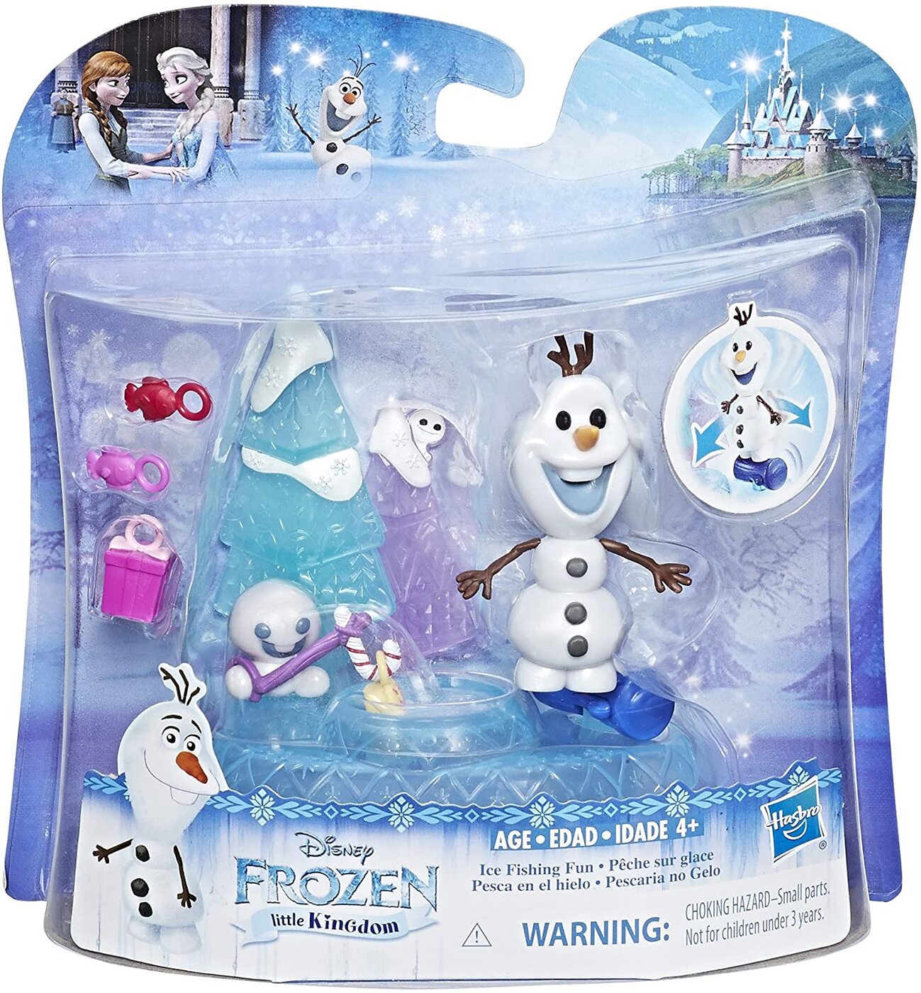 Набор холодное. Фигурка Frozen Hasbro Olaf. Набор Хасбро Холодное сердце. Hasbro набор Disney Frozen little Kingdom. Игровой набор Disney Princess 