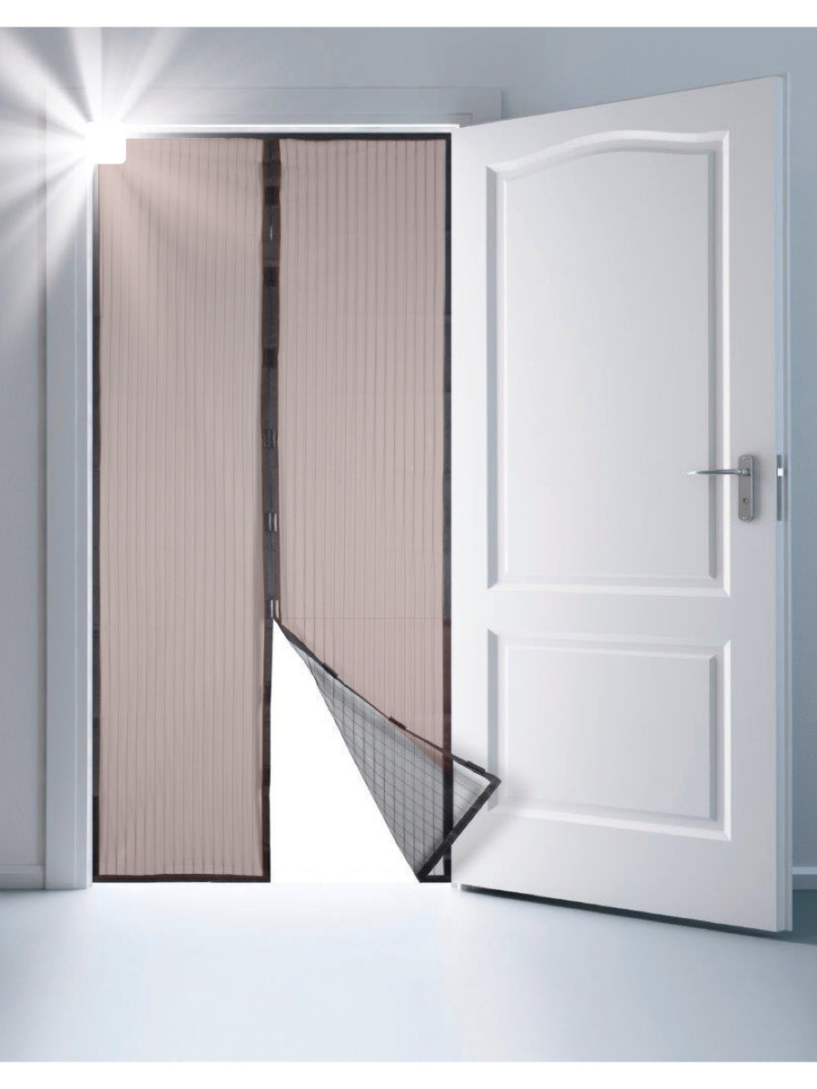 Характеристики Москитная сетка на дверь 210х110 см /  москитная на .