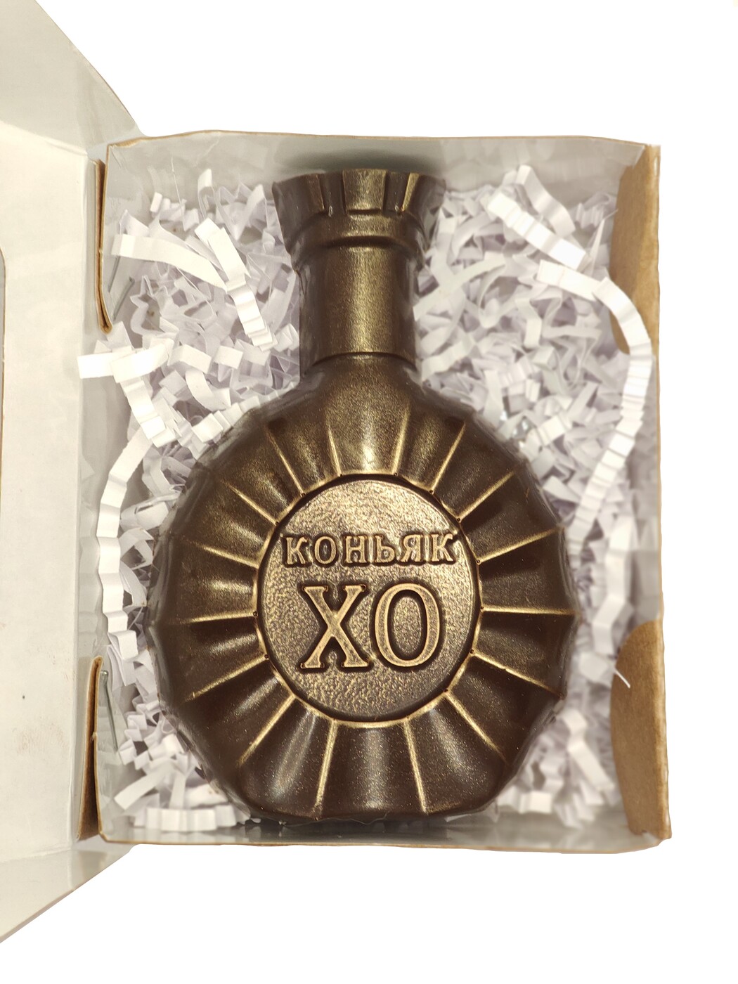 Шоколад фигурный "Бутылка Коньяк XO" 40 гр.