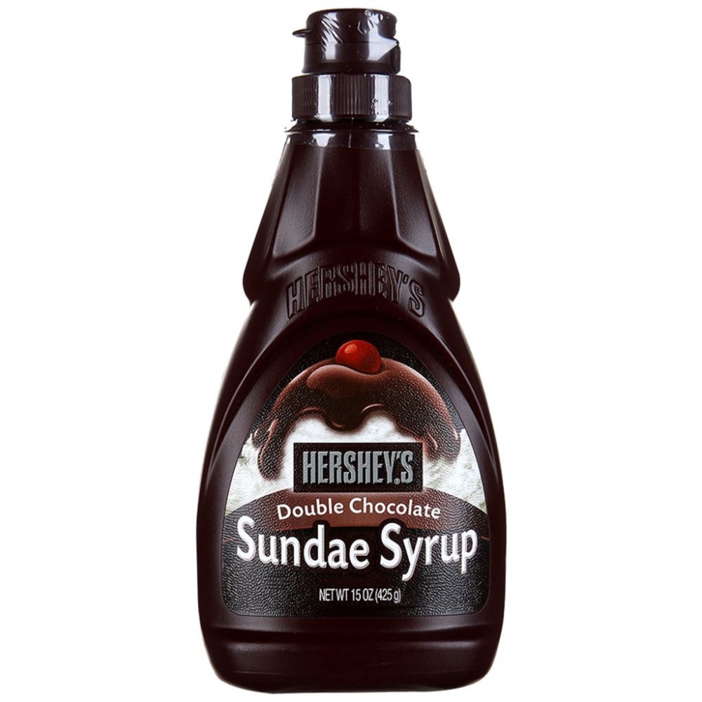Сироп HERSHEY'S САНДЕЙ двойной шоколад 425г — купить в интернет ...