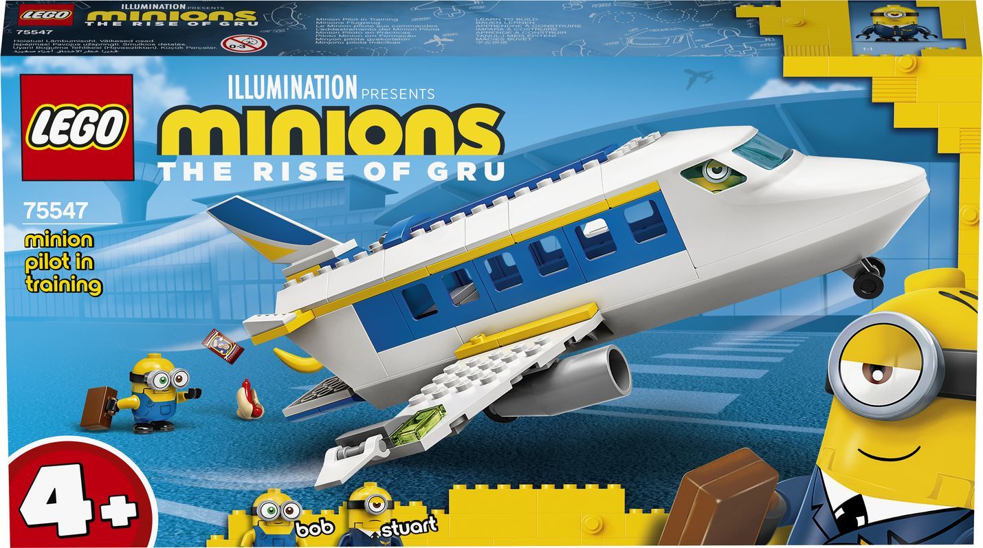 minion lego airplane