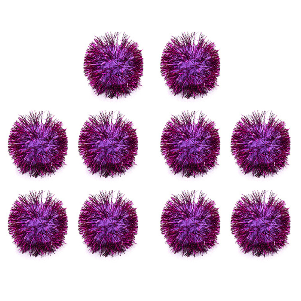 как сделать шарик из мишуры