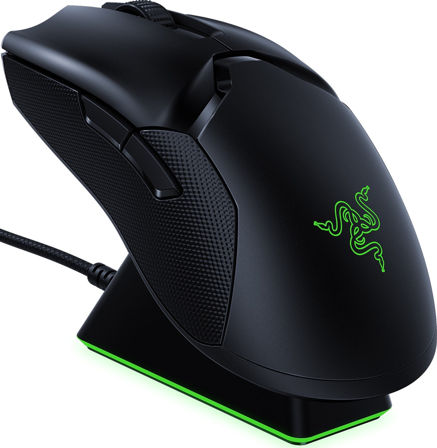 RazerИгроваямышьбеспроводнаяViperUltimate+док-станцияMouseDock,черный.Уцененныйтовар