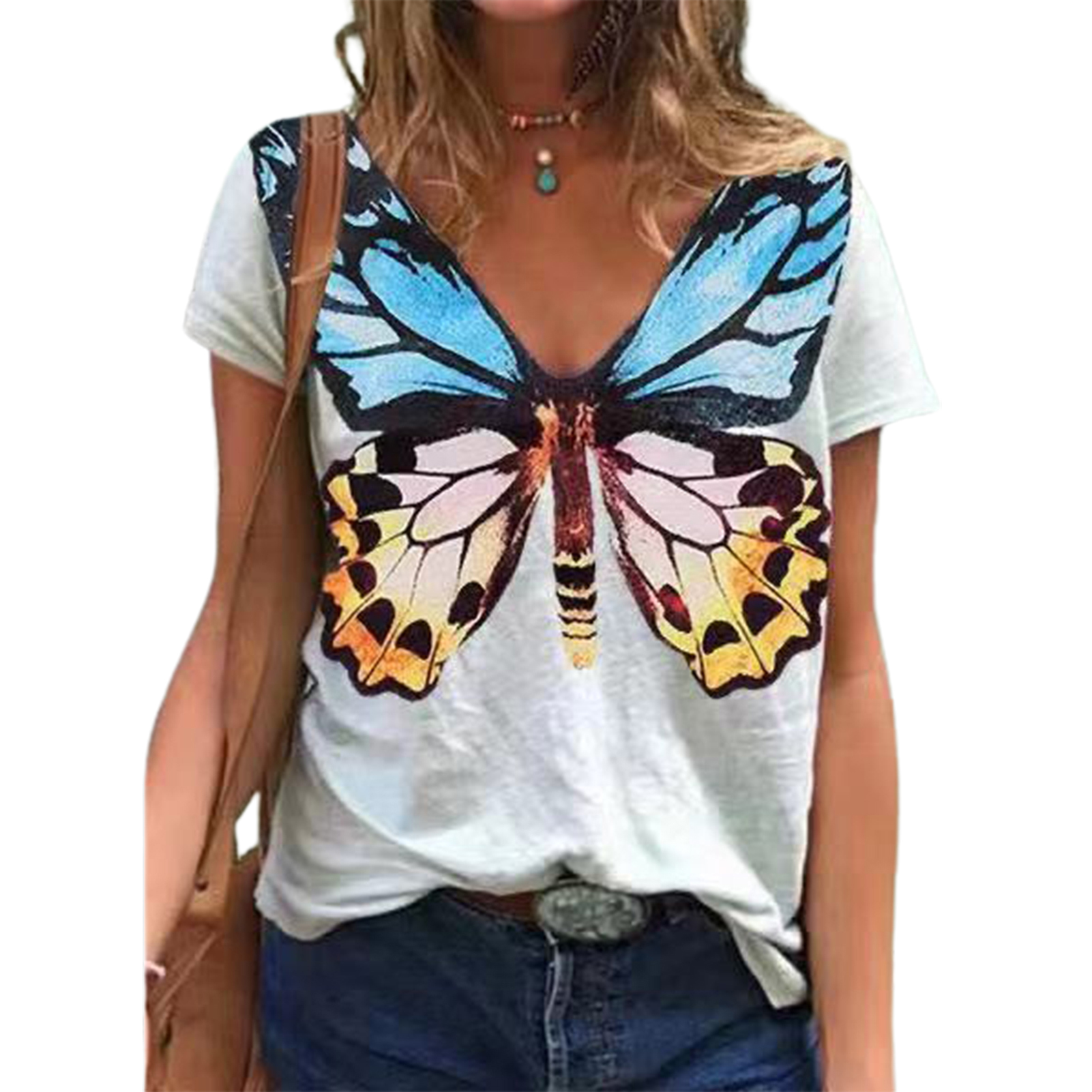 Блузка с бабочками