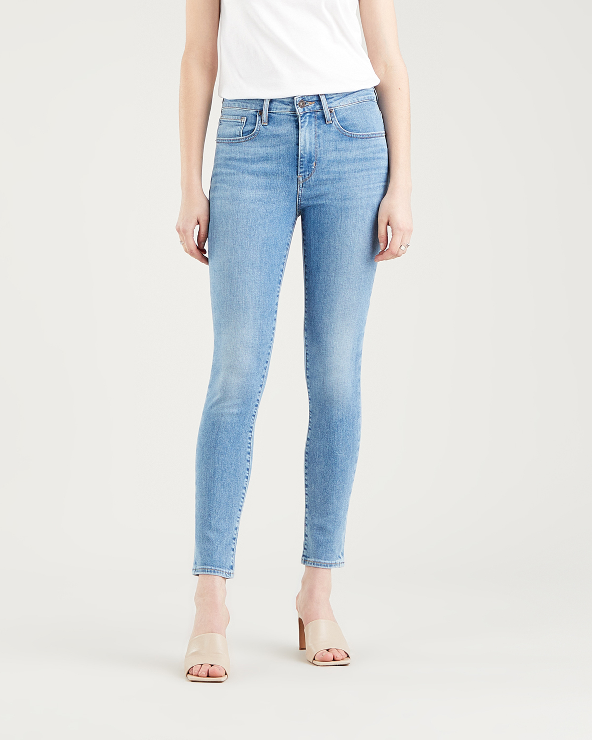 levi's jeans high rise skinny 721