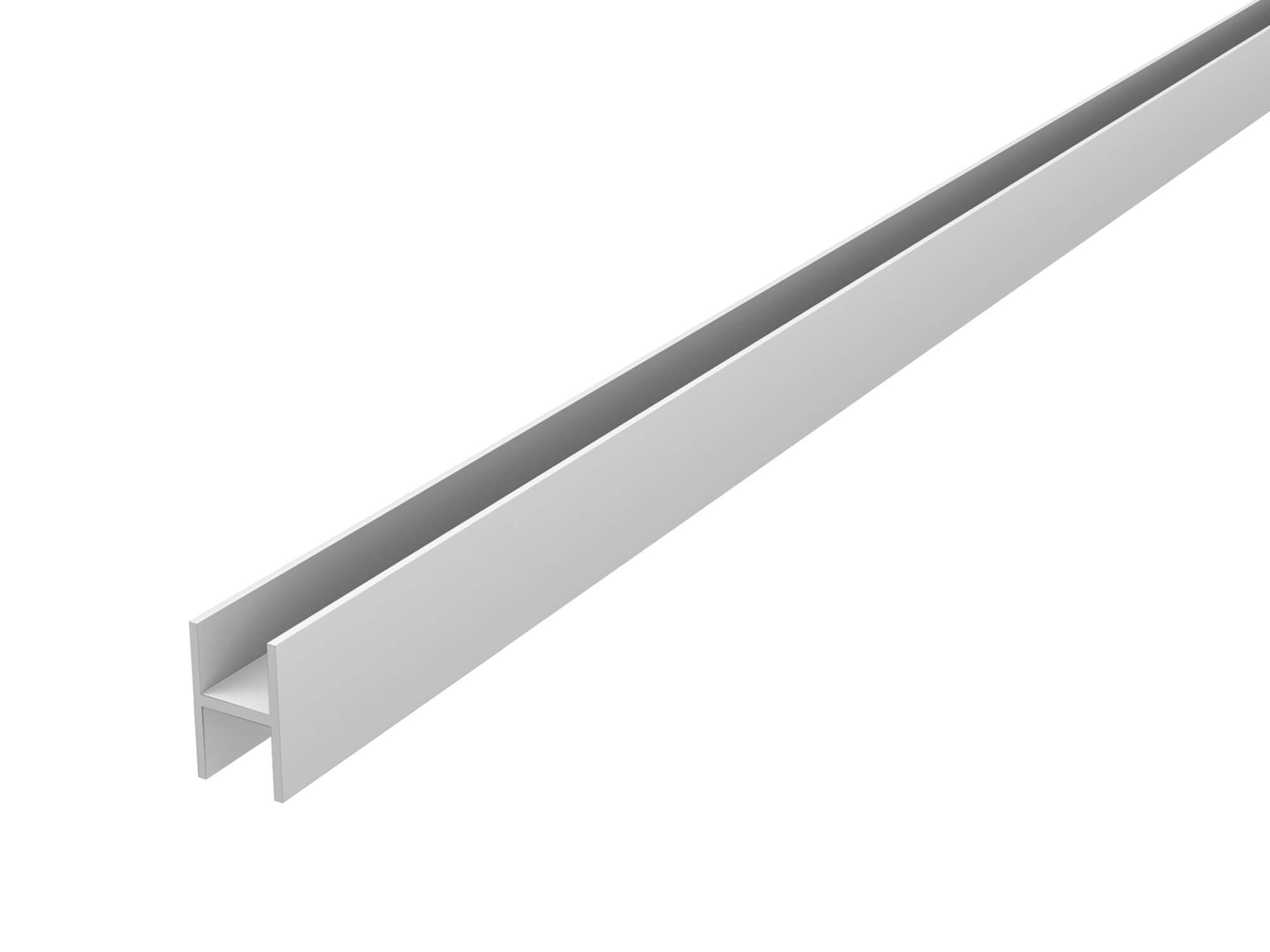 Планка для стеновой панели соединительная 6 мм, (матовая)  по .