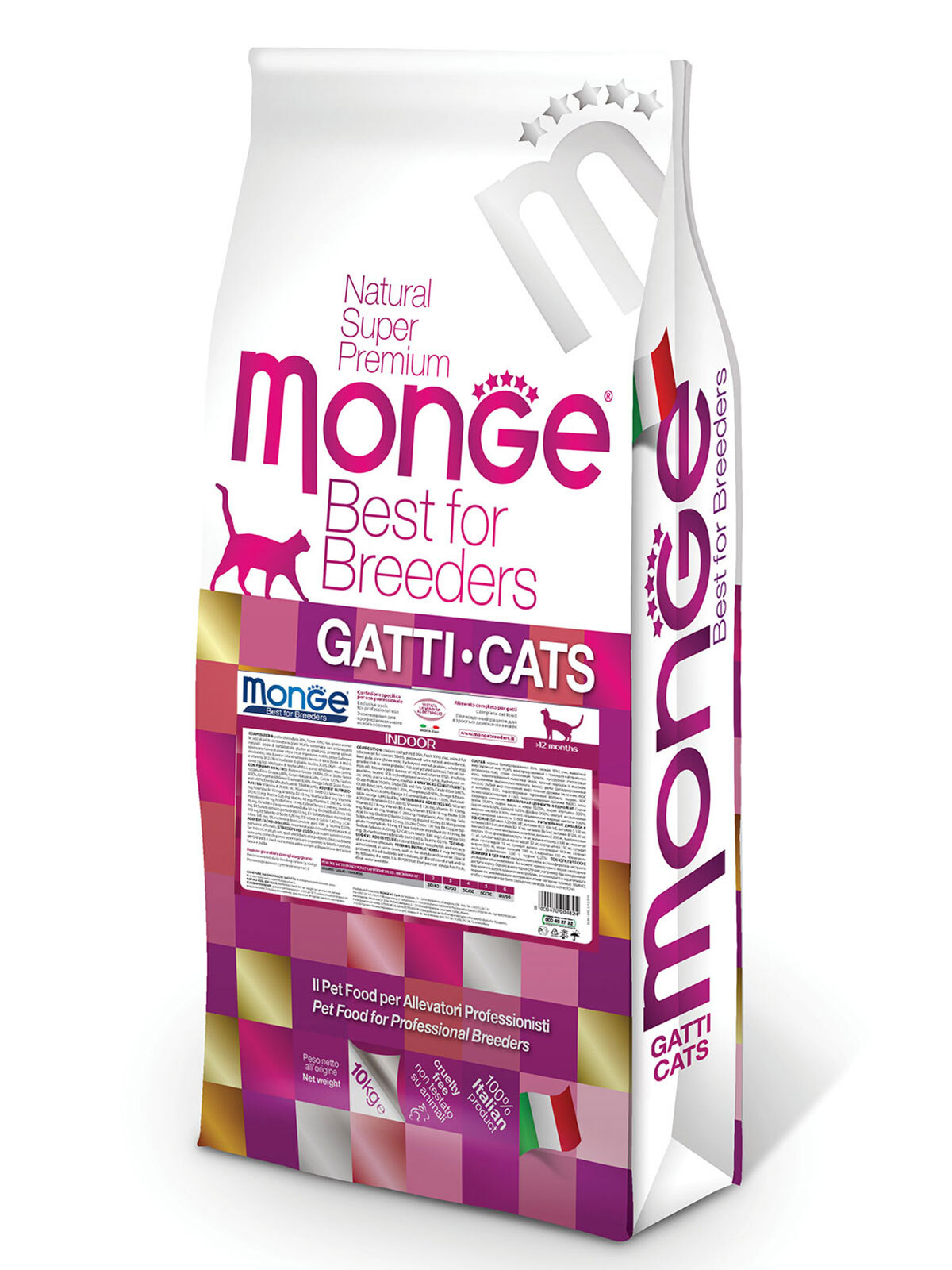 Monge PFB Sterilised сухой корм для кошек 10 кг