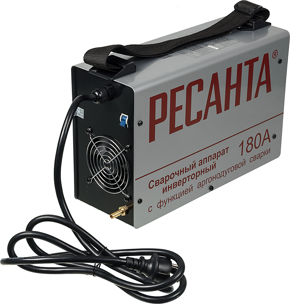 Сварочный аппарат Ресанта 180 А, Антизалипание электрода, Горячий старт ...