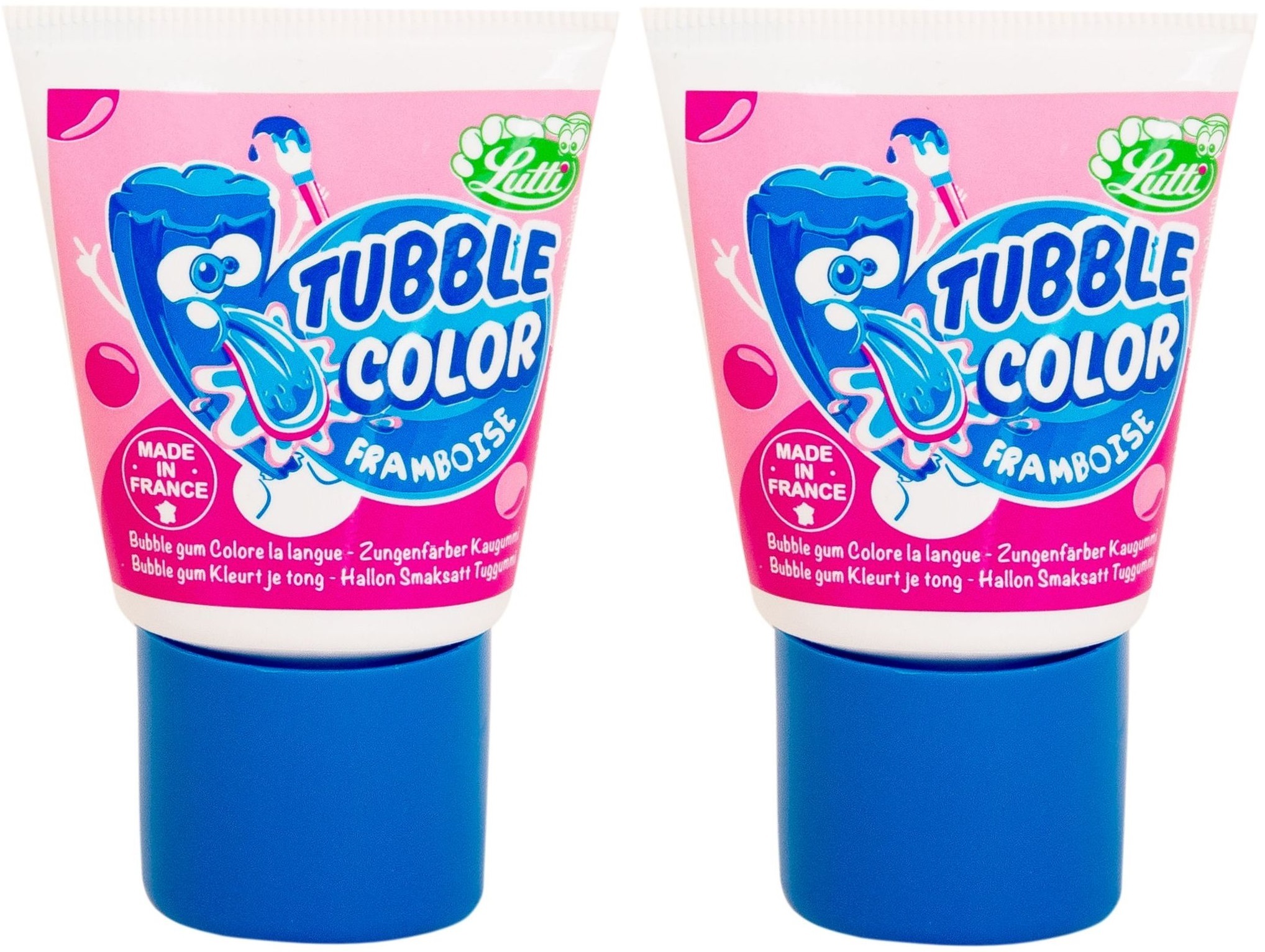 Жевательная резинка Табл Гум Колор / Lutti Tubble Gum Color 35 г 2 шт ...