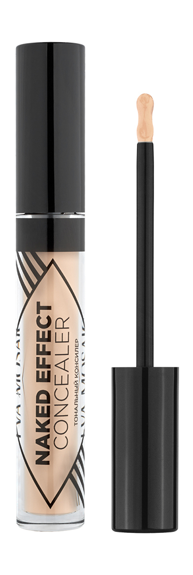 EVA MOSAIC Тональный консилер для лица Naked Effect Concealer 3,8 мл, 01 Cлоновая кость