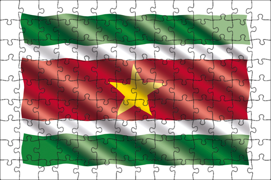Как выглядит флаг suriname