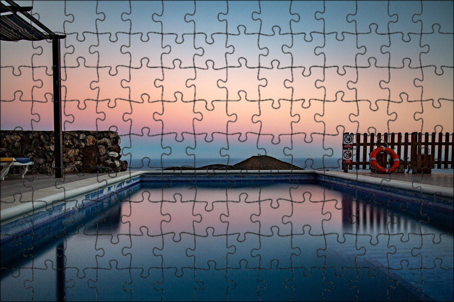 Sunset pool