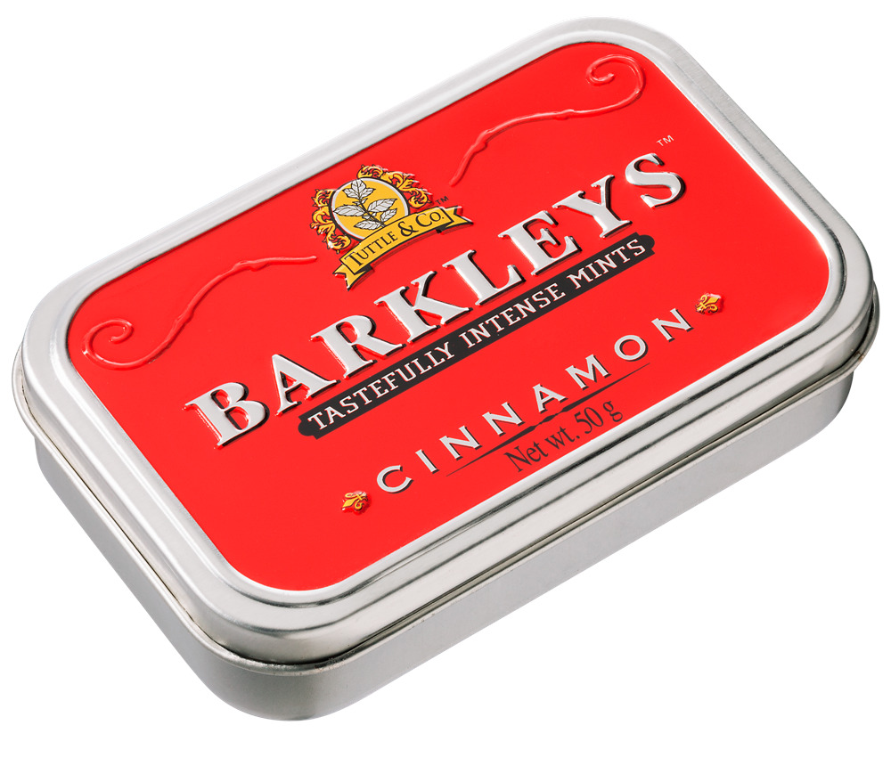 Леденцы BARKLEYS Mints CINNAMON Корица 50г - купить с доставкой по выгодным  ценам в интернет-магазине OZON (299863724)