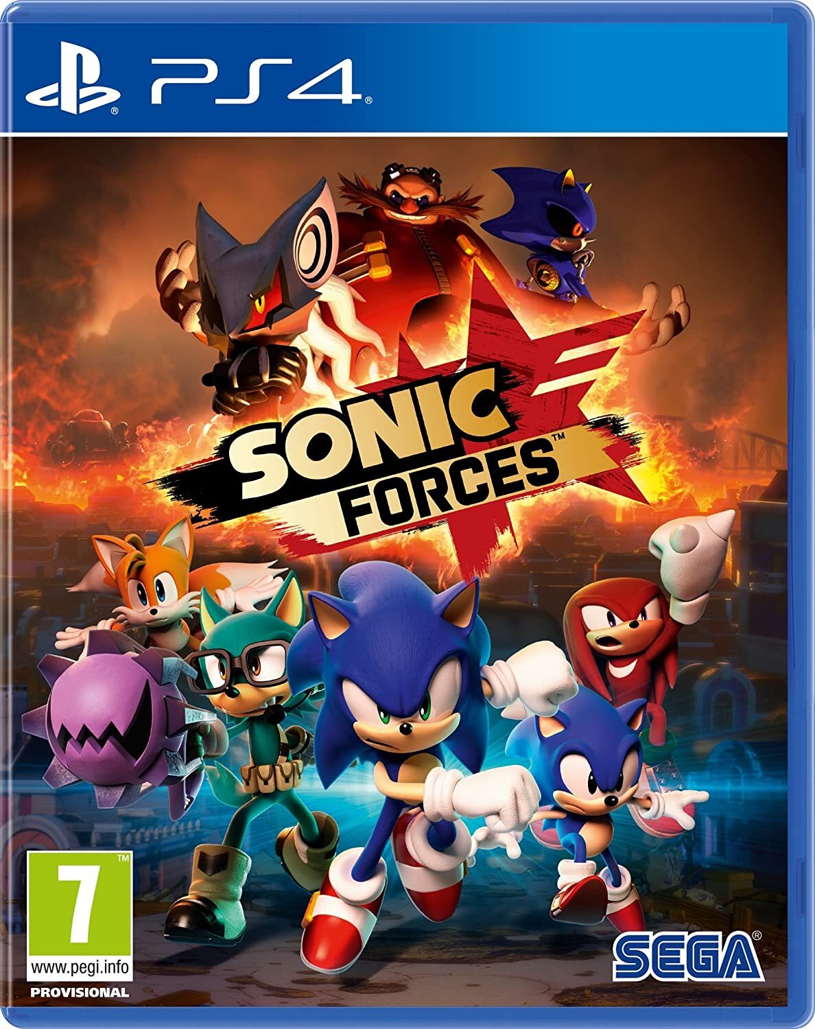 Игра Sonic Forces (PlayStation 4, Русские субтитры) купить по низкой цене с  доставкой в интернет-магазине OZON (357819224)