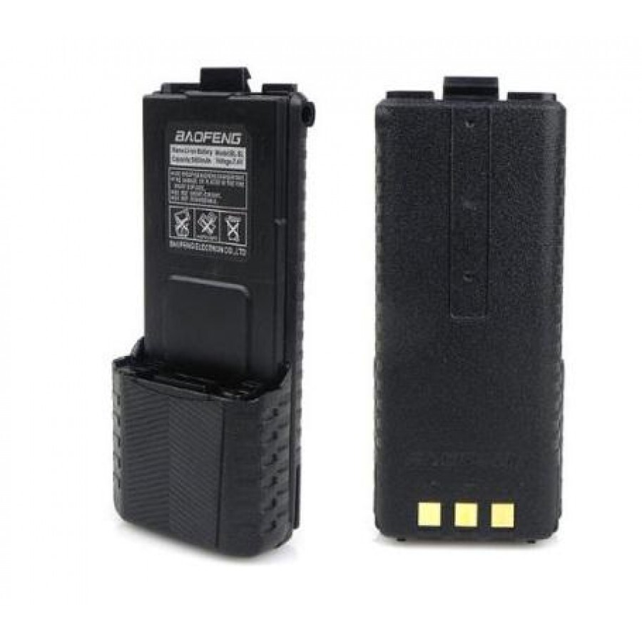 Как снять аккумулятор баофенг Аккумулятор Baofeng BL-5 Li-ion 3800 mAh для раций Baofeng UV-5R для раций Baofe