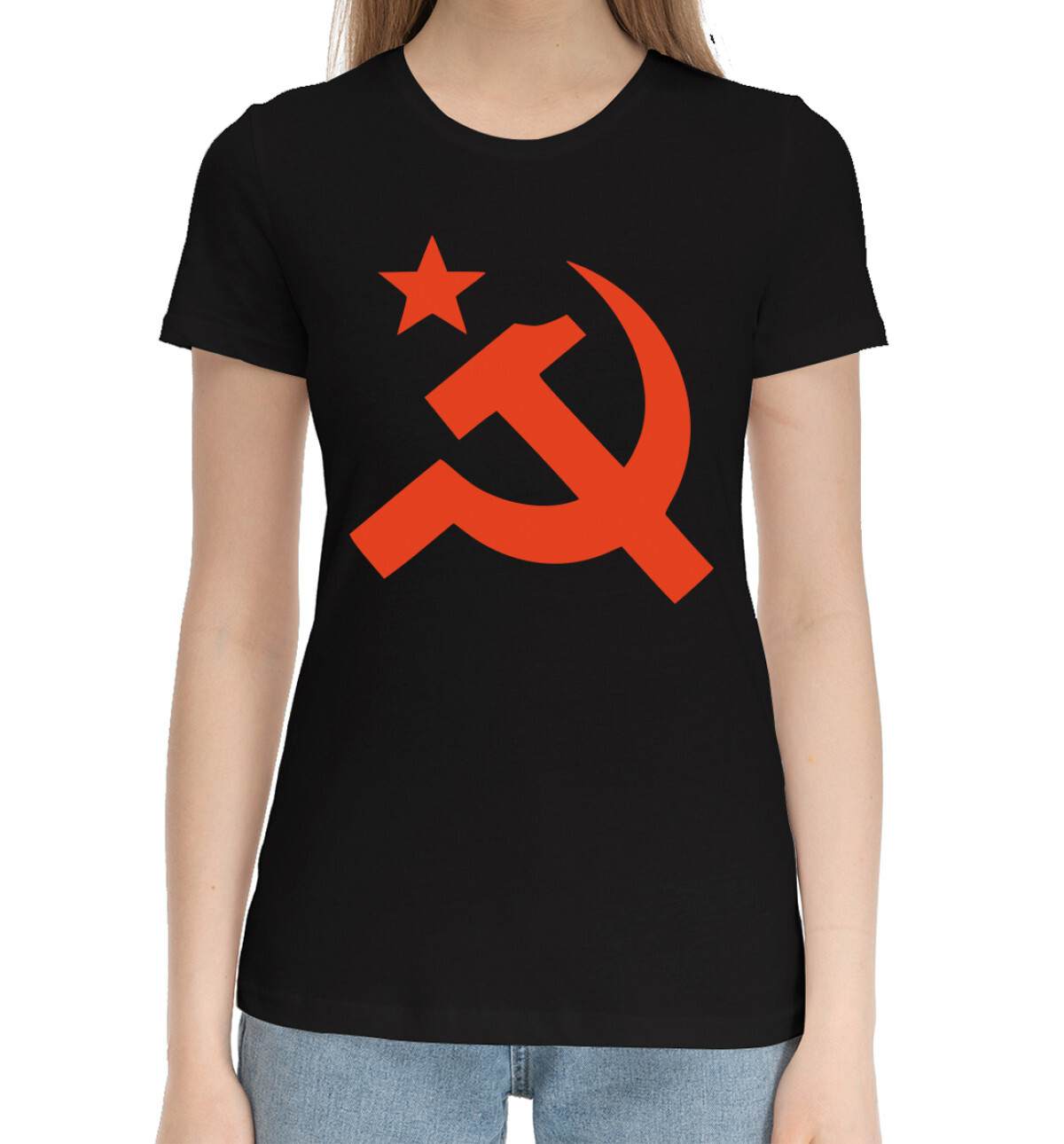 Футболка серп и молот
