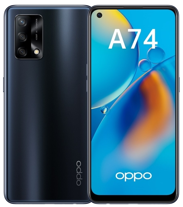 Смартфон OPPO A74 128 ГБ - купить по выгодной цене в интернет-магазине OZON
