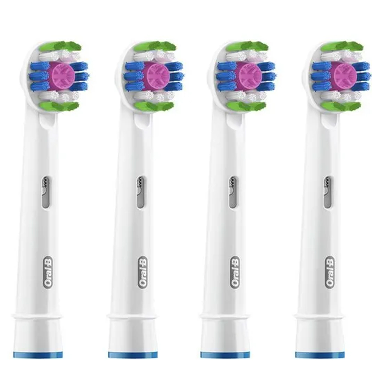 Сменные насадки для электрической зубной щетки Oral-B 3D White, 4 шт.