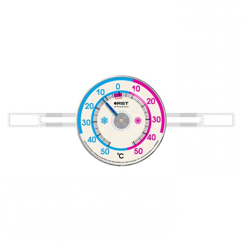Биметаллический термометр на липучке RST 02097