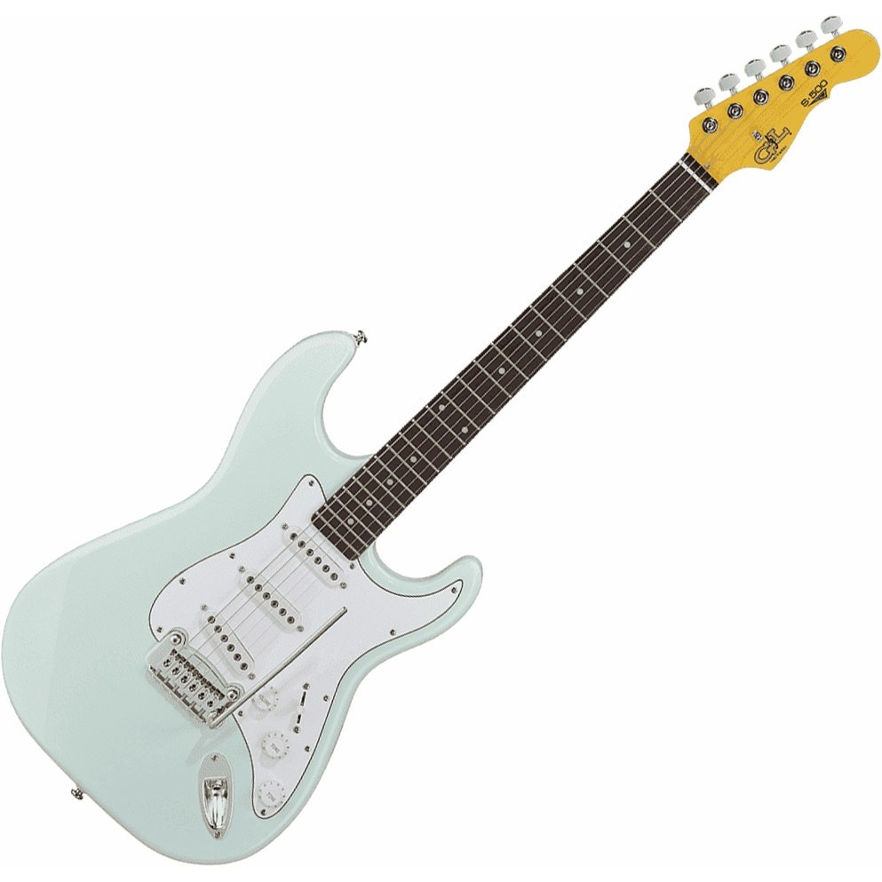 G&L Электрогитара Tribute S-500 Sonic Blue RW Poplar 6-струнная, корпус Тополь