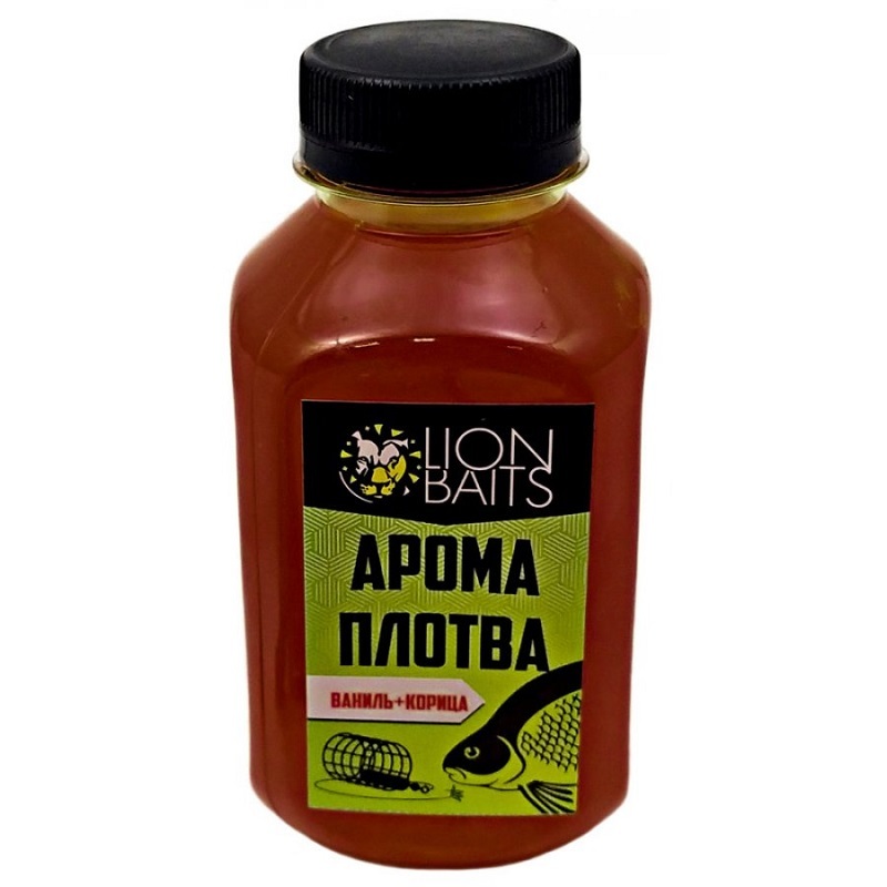 Арома Плотва ваниль-корица LION BAITS 300мл