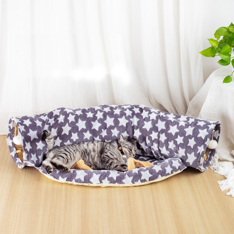 Cat,кровать тоннель для кошек, котов, домик для кошек, домик для ...