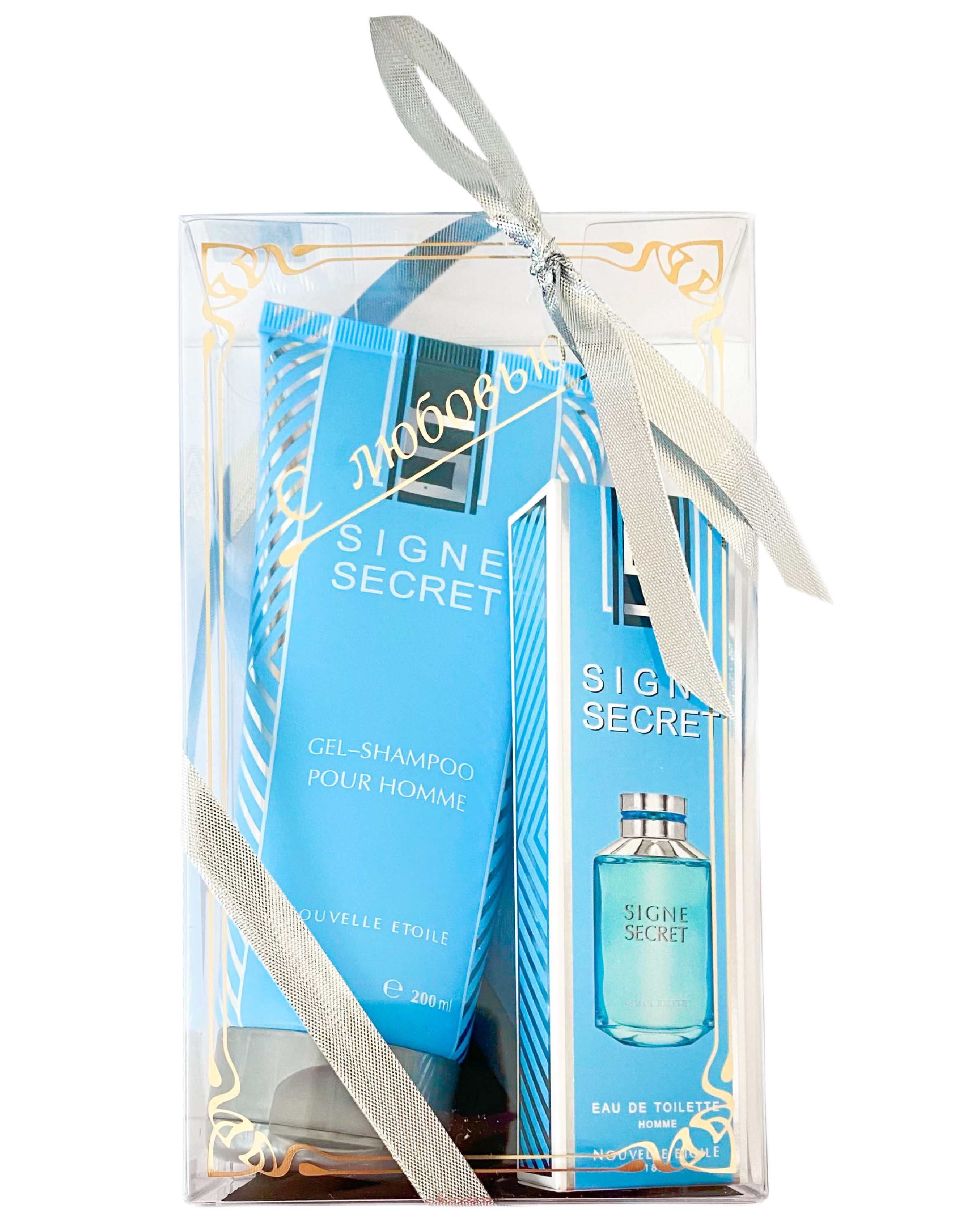 Новая Заря ТАЙНЫЙ ЗНАК (SIGNE SECRET) Eau De Toilette 15мл + гель для ...