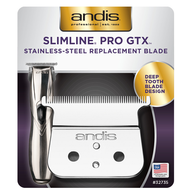 Нож широкий Andis Slimline Pro GTX 32735 стандартный для триммера Slimline Pro GTX D-8, 40/0,1 мм