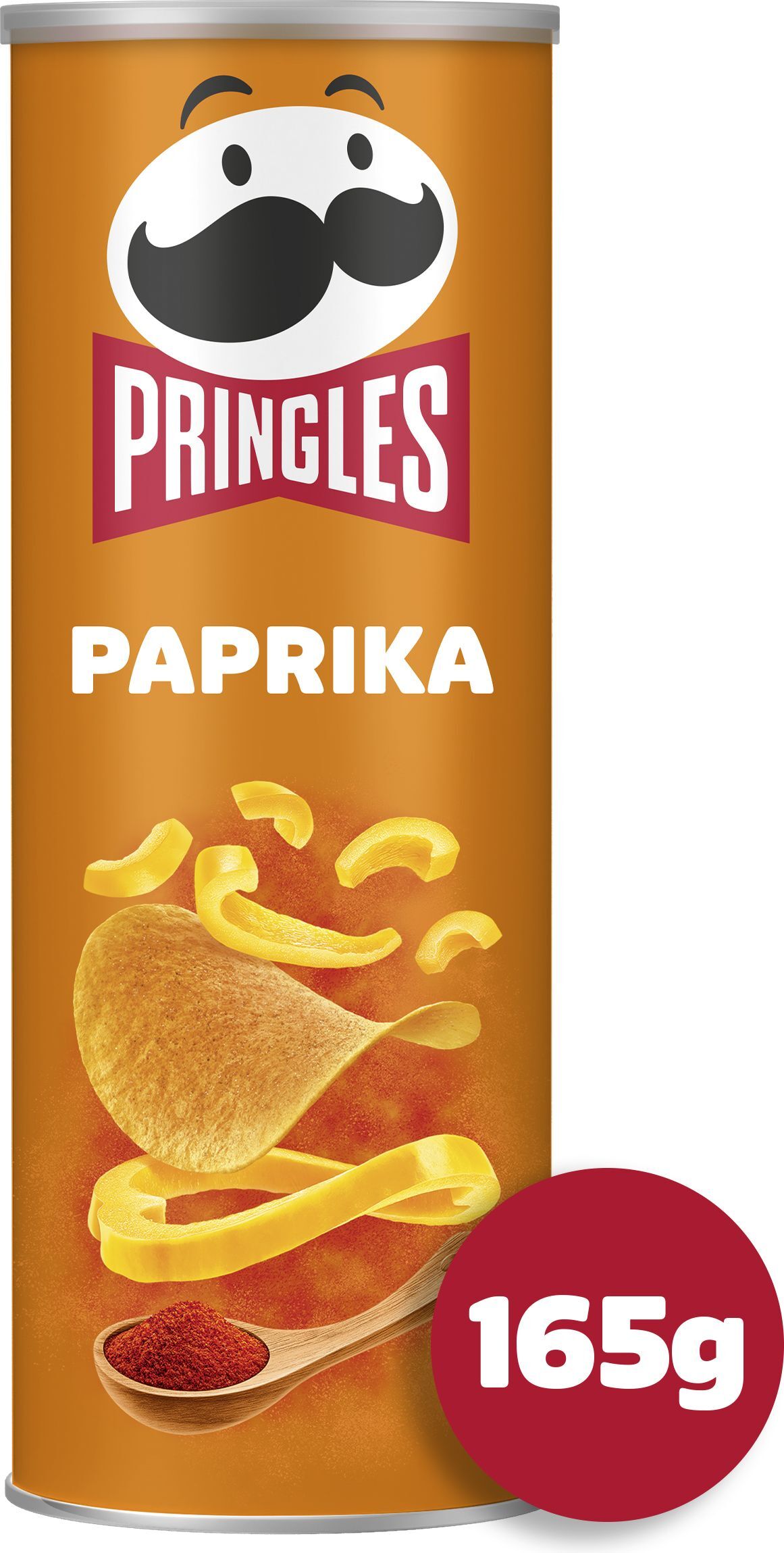 Pringlesкартофельныечипсысовкусомпаприки,165г