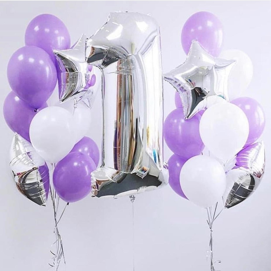 Воздушный шар 39. Фиолетовые шары композиции. Композиция из шаров "35". 20 Шаров сиреневый белый. Шары фиолетовый блеск.