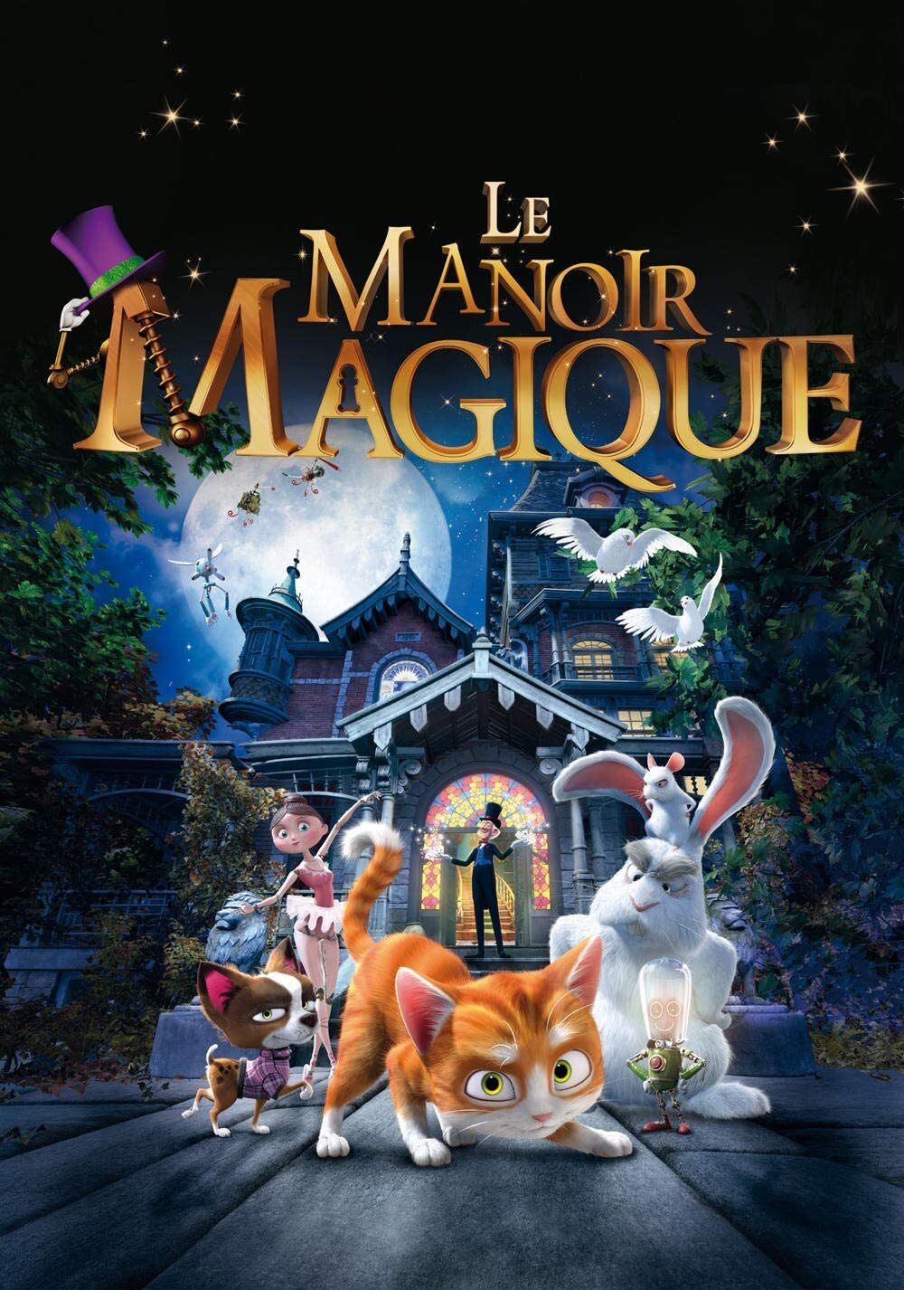 Кот гром и заколдованный дом. Кот Гром и заколдованный дом ''the House of Magic'' (2013). Кот Гром Постер. Котгромизаколдованныйдом2.