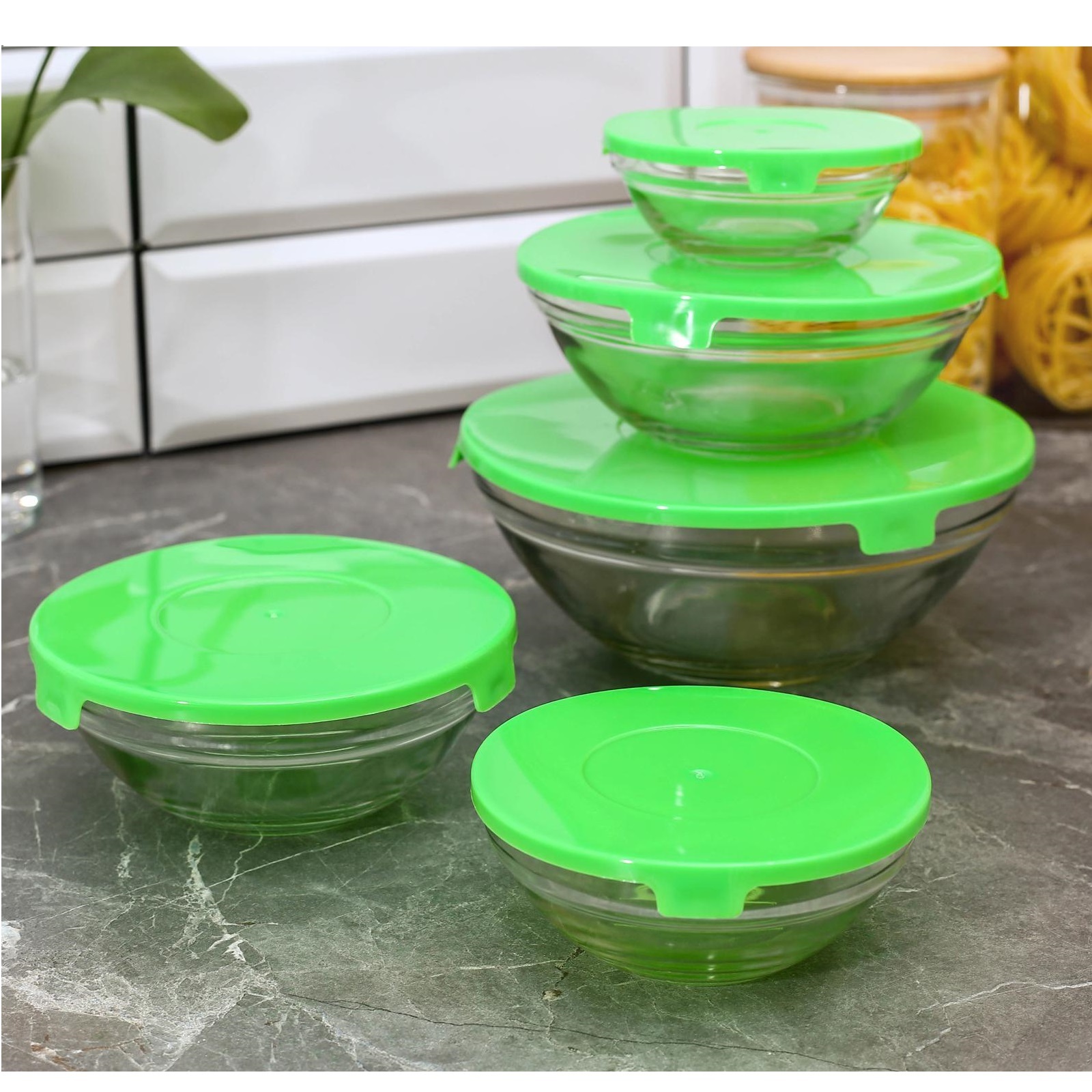 Набор салатников классика. Набор салатников с крышками, 5 шт доляна. Набор салатников 5шт (150,200,350,500,900мл) с красн. Набор стеклянных салатников bonjart. Набор салатников с крышками, 5 шт доляна.