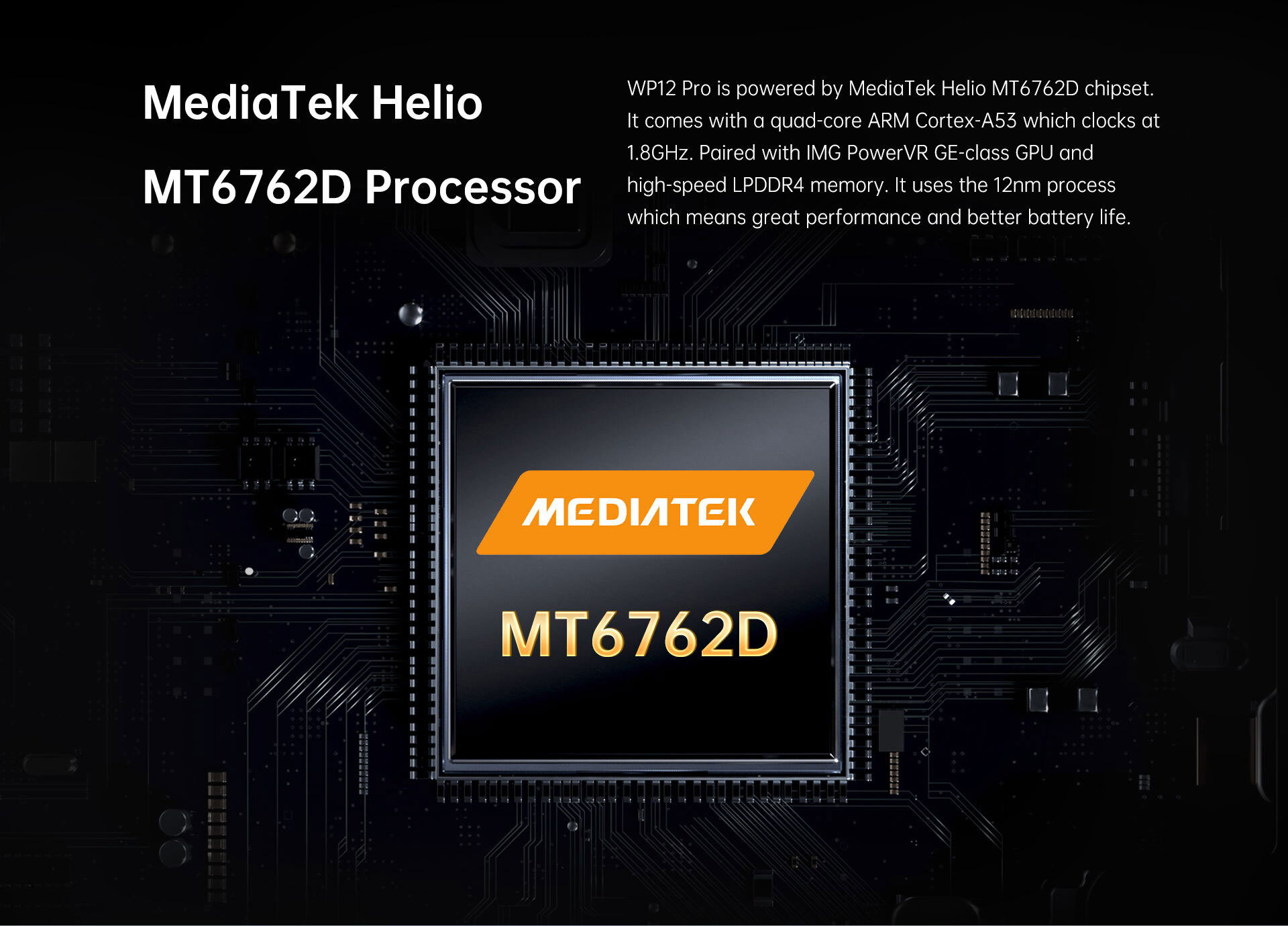 Процессор MEDIATEK Helio а22.