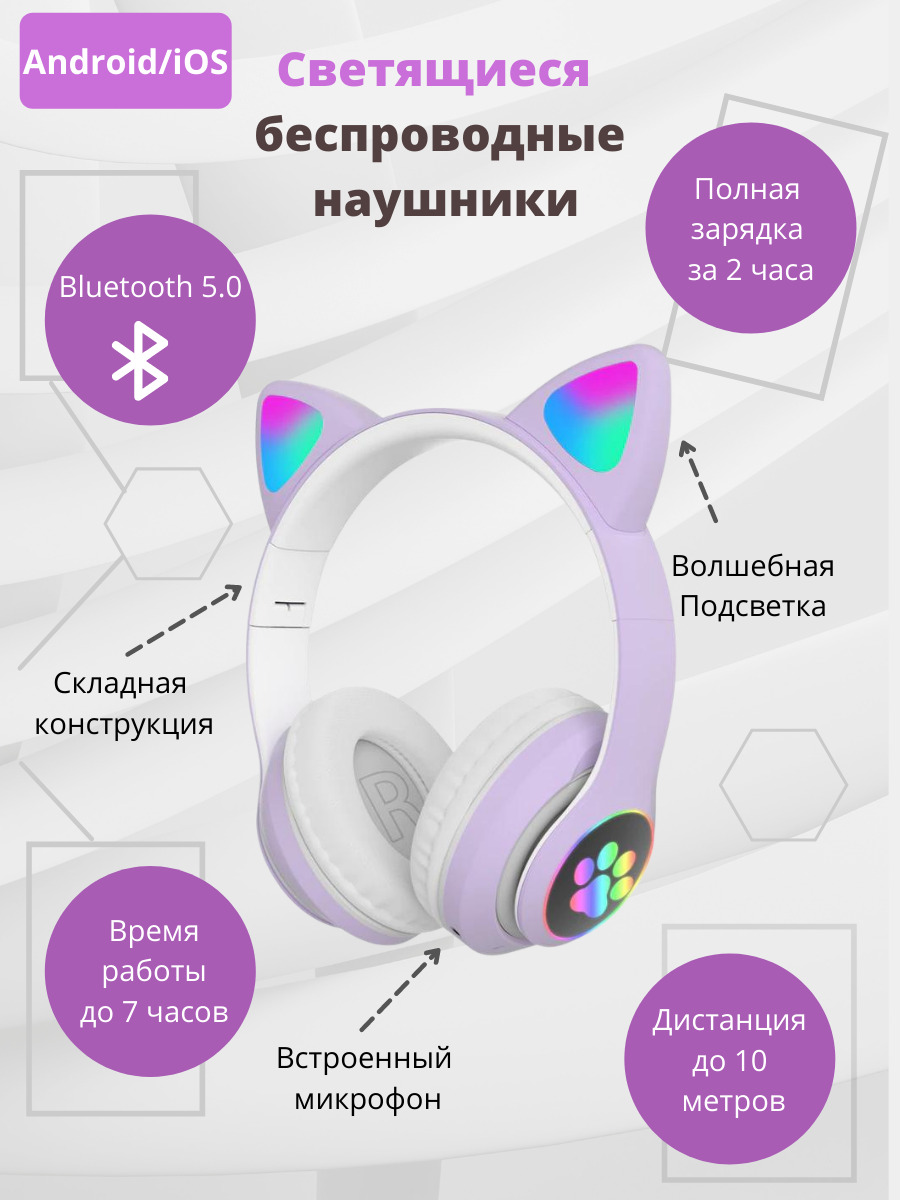 Выключи наушник. Беспроводные наушники Wireless Headset Cat Ear l400, белый. Wireless Headset наушники беспроводные инструкция. Функции на наушниках с ушками беспроводные Wireless. Инструкция к наушникам Wireless Headset STN-28 на русском.