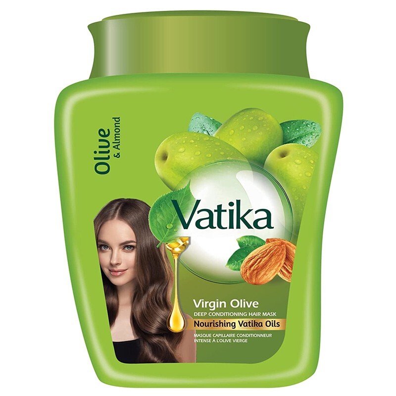 Маска для волос dabur vatika virgin olive deep conditioning оливковая