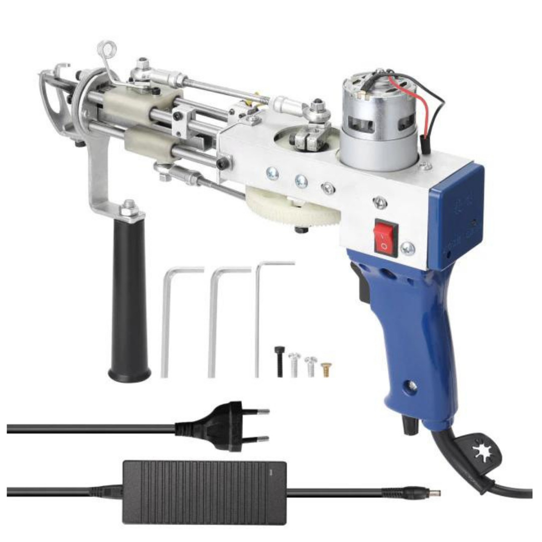 Электрический тафтинговый пистолет для вышивания ковров петельный - купить  с доставкой по выгодным ценам в интернет-магазине OZON (560244519)