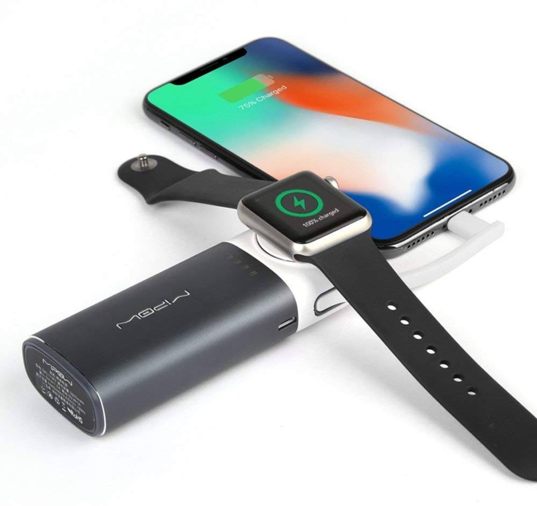 Беспроводной внешний. Powerbank Apple watch. Power Bank для Эппл вотч. USB Powerbank Apple. Беспроводной пауэрбанк Apple.